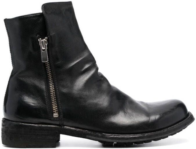 Officine Creative Legrand 226 leather ankle boots Black