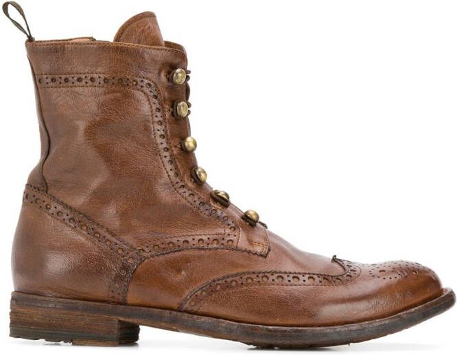 Officine Creative Lexicon boots Brown