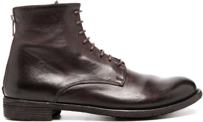 Officine Creative Lexikon lace-up boots Brown