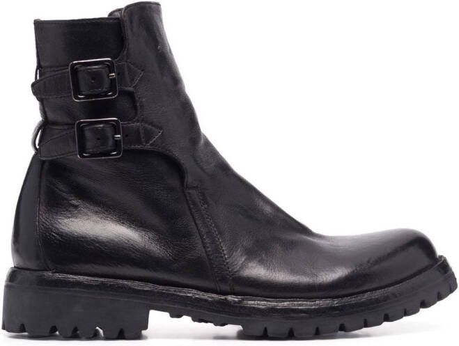 Officine Creative Loraine biker boots Black