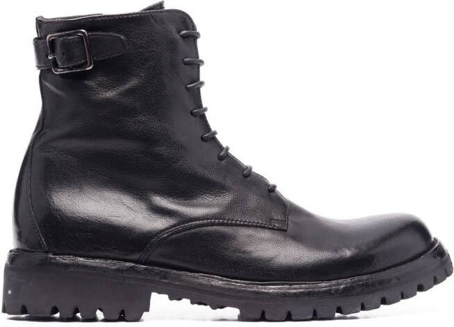 Officine Creative Loraine lace-up boots Black