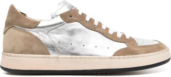 Officine Creative Magic panelled sneakers Neutrals