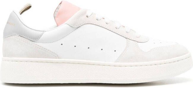 Officine Creative Mower 110 panelled sneakers White
