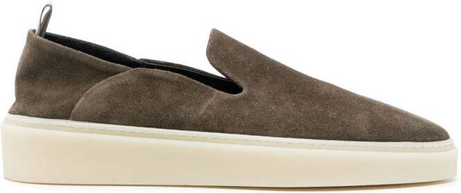 Officine Creative Muskrat 107 slip-on sneakers Green