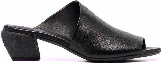 Officine Creative open-toe leather sandals Black