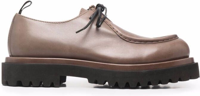 Officine Creative leather Derby shoes Neutrals