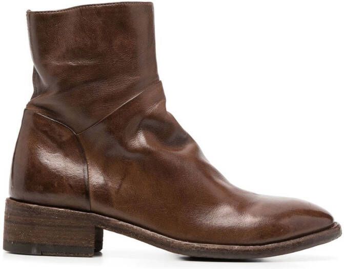 Officine Creative Seline ankle boots Brown