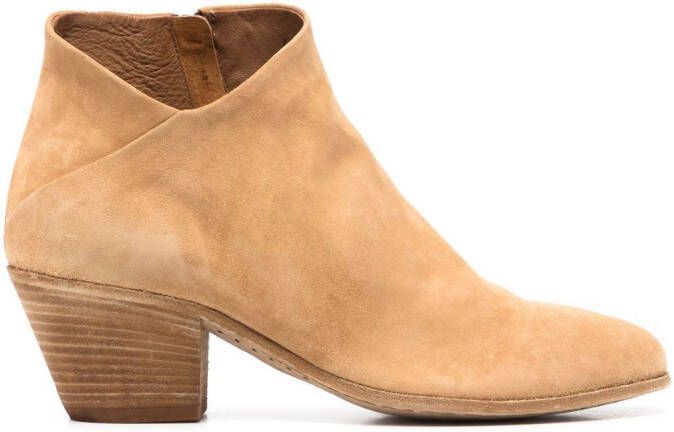 Officine Creative Shirlee 002 suede ankle boots Neutrals