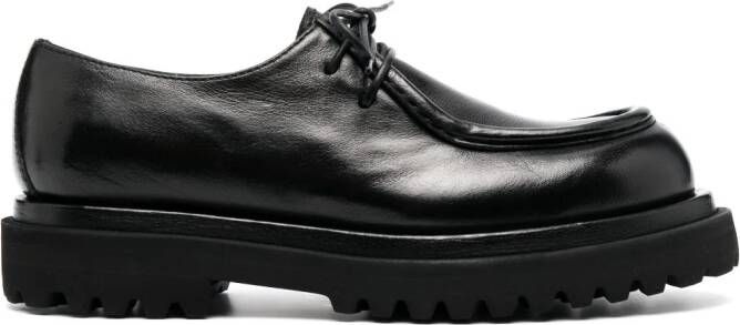 Officine Creative Wisal leather Derby shoes Black