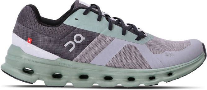 On Running Cloudrunner lace-up sneakers Alloy Moss