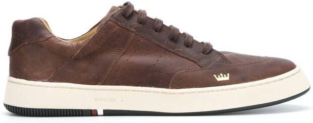 Osklen leather sneakers Brown
