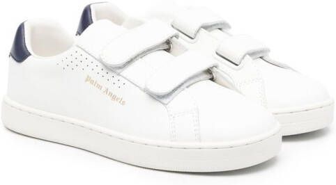 Palm Angels Kids logo-print low-top sneakers White