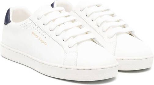 Palm Angels Kids logo-print low-top sneakers White