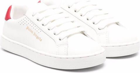 Palm Angels Kids side logo-print sneakers White