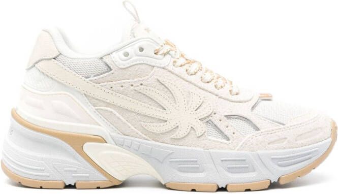 Palm Angels PA 4 panelled sneakers Neutrals
