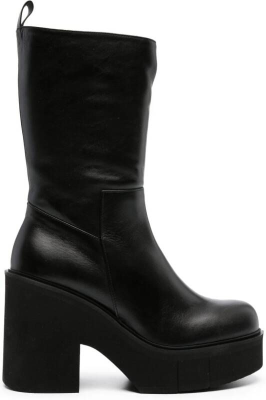 Paloma Barceló Brook 100mm leather boots Black