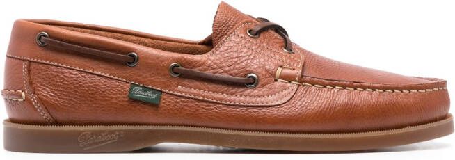 Paraboot Barth lace-up boat shoes Brown