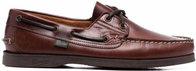 Paraboot Barth lace-up boat shoes Brown