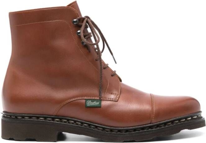 Paraboot Clamart leather ankle boots Brown