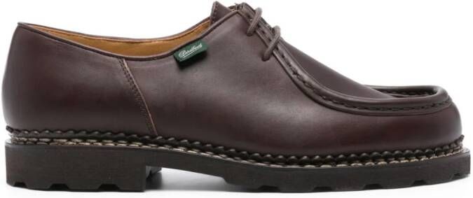 Paraboot Michael leather Derby shoes Brown
