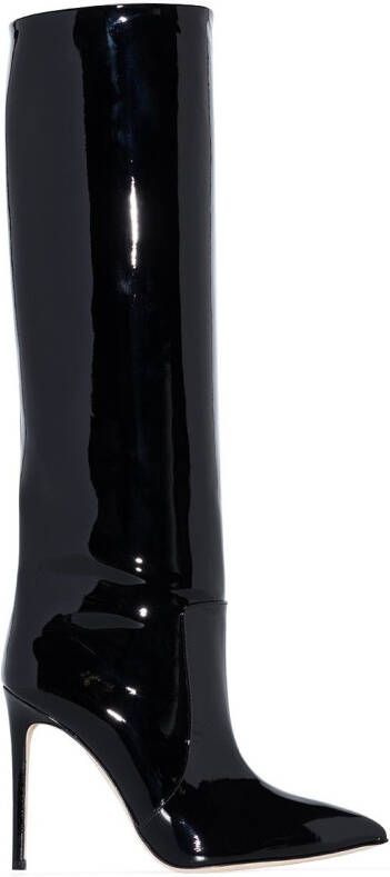 Paris Texas 105mm knee-high boots Black