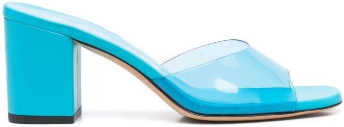 Paris Texas 70mm Anja sandals Blue