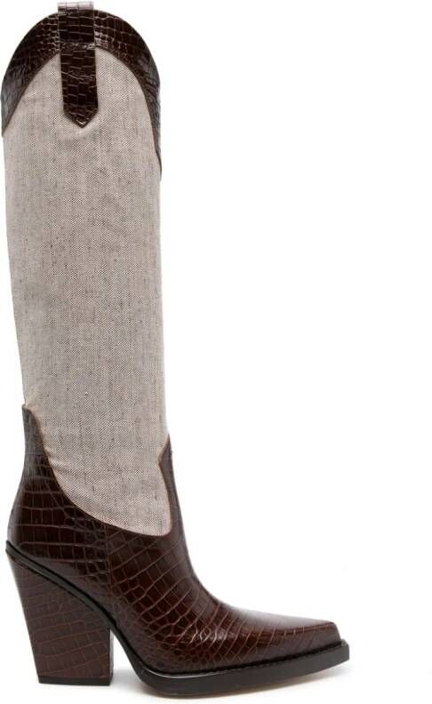 Paris Texas El Dorado 100mm boots Brown