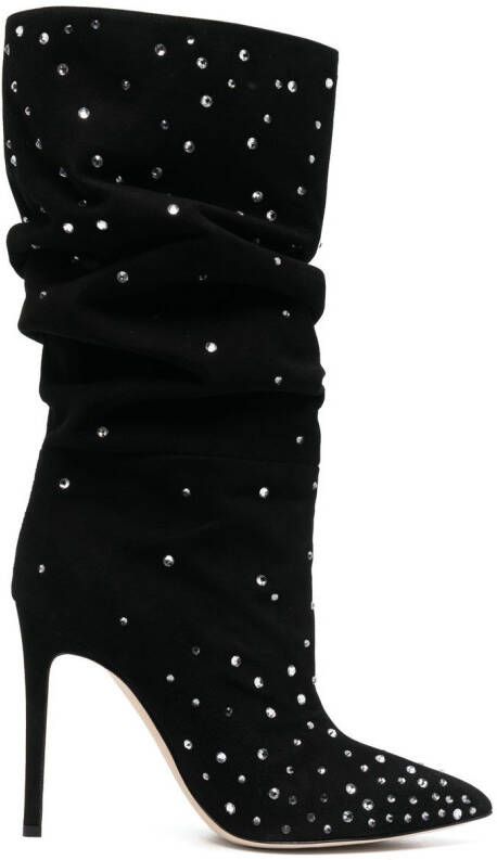 Paris Texas Holly 110mm stiletto boots Black