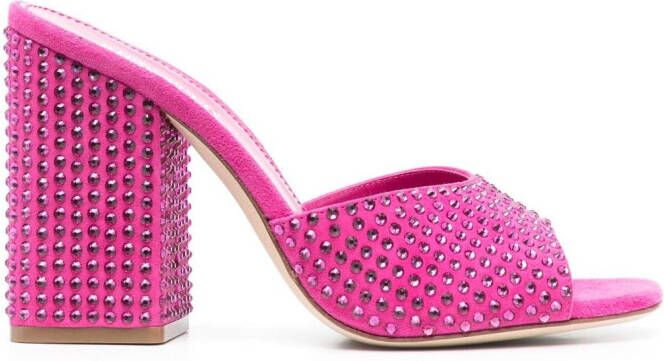 Paris Texas 105mm Holly Anja sandals Pink