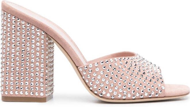 Paris Texas 105mm Holly Anja sandals Pink