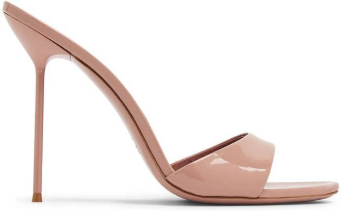 Paris Texas Lidia 105mm patent-leather mules Pink