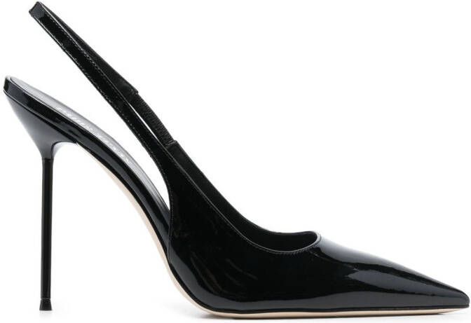Paris Texas Lidia 110mm patent-leather pumps Black