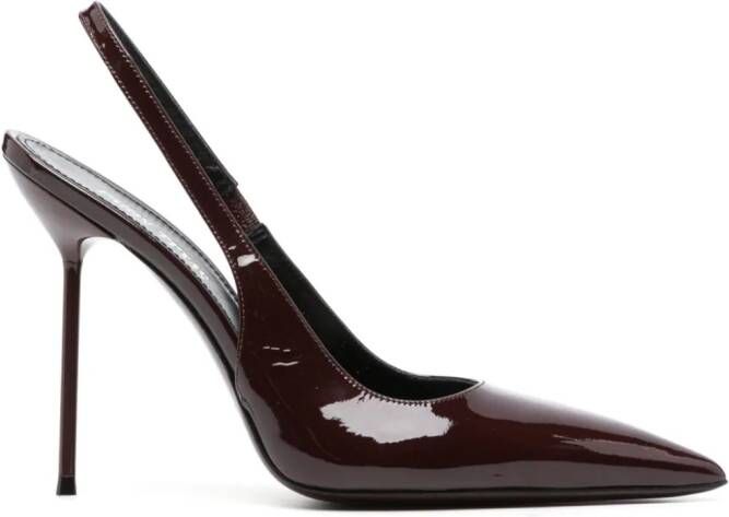 Paris Texas Lidia 115mm leather pumps Brown