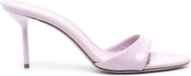 Paris Texas Lidia 70mm leather sandals Purple