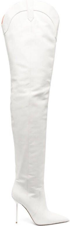 Paris Texas 115mm Paloma boots White
