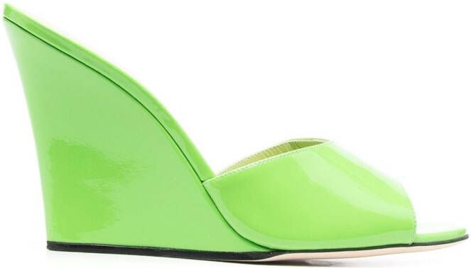 Paris Texas 105mm Wanda sandals Green