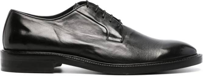 Paul Smith lace-up leather derby shoes Black