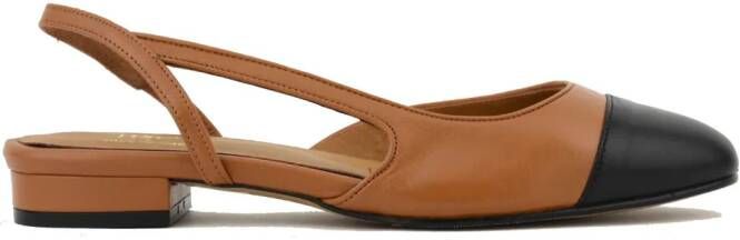 Paul Warmer x Toral Manhattan ballerina shoes Neutrals