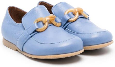 Pèpè Alessio leather loafers Blue