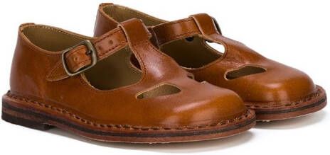 Pèpè cut-out detail closed toe sandals Brown