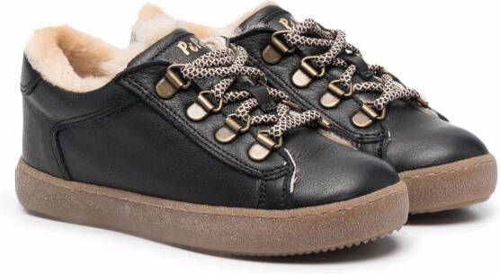 Pèpè lace-up ankle boots Black