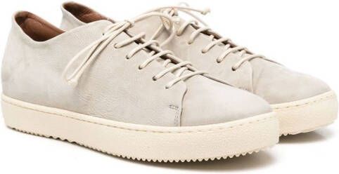 Pèpè low-top suede sneakers Grey