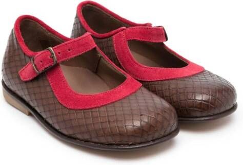 Pèpè Martina ballerina shoes Brown