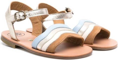 Pèpè Roberta leather sandals Blue