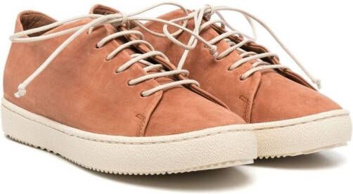 Pèpè suede low-top sneakers Brown