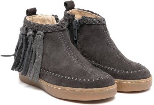 Pèpè tassel-detail ankle boots Grey