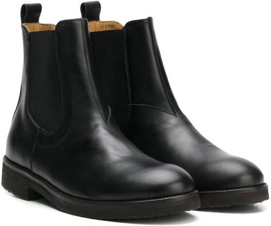 Pèpè TEEN Chelsea ankle boots Black