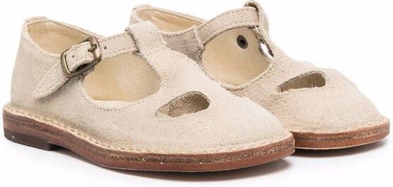 Pèpè woven-texture sandals Neutrals