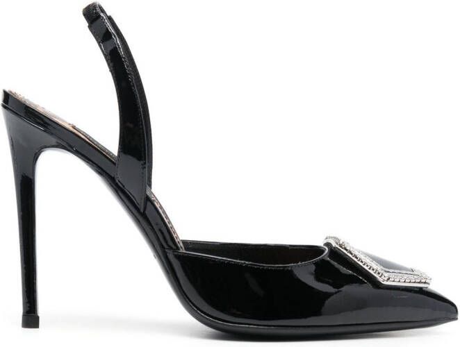 Philipp Plein Decollete High Heels Black