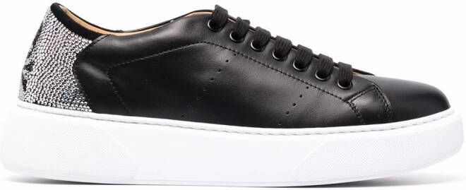 Philipp Plein skull low-top sneakers Black